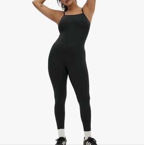 Girlfriend Collective Women's Black Unitard Size Medium